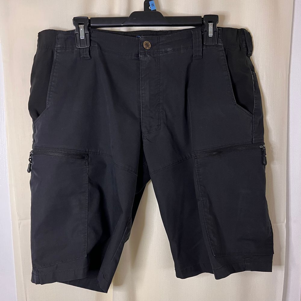 LAPG LA Police Gear Shorts Men's 38x10 Black Cargo BFE‎ Stretch Tatical -SZ 38